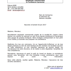 Modèles de Lettres de Motivation (LM) Gratuits à télécharger - domaine Commercial / Vente